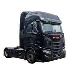 Carica l'immagine nel visualizzatore di Gallery, KIT TUNING IN ACCIAO INOX SET 2 CORNICI COPRIMANIGLIE CON LOGO IVECO S-WAY