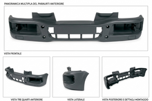 Carica l'immagine nel visualizzatore di Gallery, 20012114 PARAURTI ANTERIORE IVECO EUROCARGO RESTYLING DAL 2003 A 2008 75E 80E 100E 120E 150E 180E