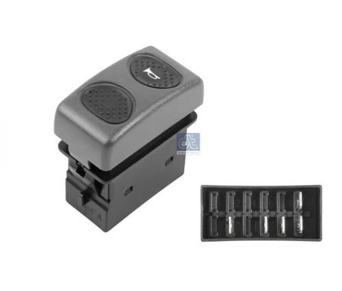 504096584 INTERRUTTORE TROMBE CLACSON IVECO STRALIS TRAKKER EUROCARGO TECTOR BUS CROSSWAY ASTRA HD