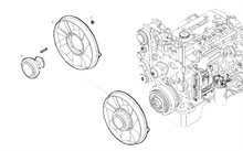 Carica l'immagine nel visualizzatore di Gallery, 500353523 VENTOLA RAFFREDDAMENTO MOTORE 7 PALE IVECO EUROCARGO TECTOR TRAKKER
