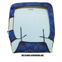 Carica l&#39;immagine nel visualizzatore di Gallery, SEDUTA SEDILE IMBOTTITA IVECO EUROCARGO TECTOR DAL 2003 CON FODERA TESSUTO ORIGINALE