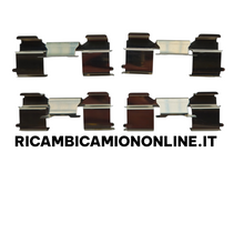Carica l&#39;immagine nel visualizzatore di Gallery, FVR1923 PASTIGLIE FRENI ASSE ANTERIORE CON SENSORI USURA FIAT DUCATO 250 DAL 2006 AL 2025 77364014 77366017