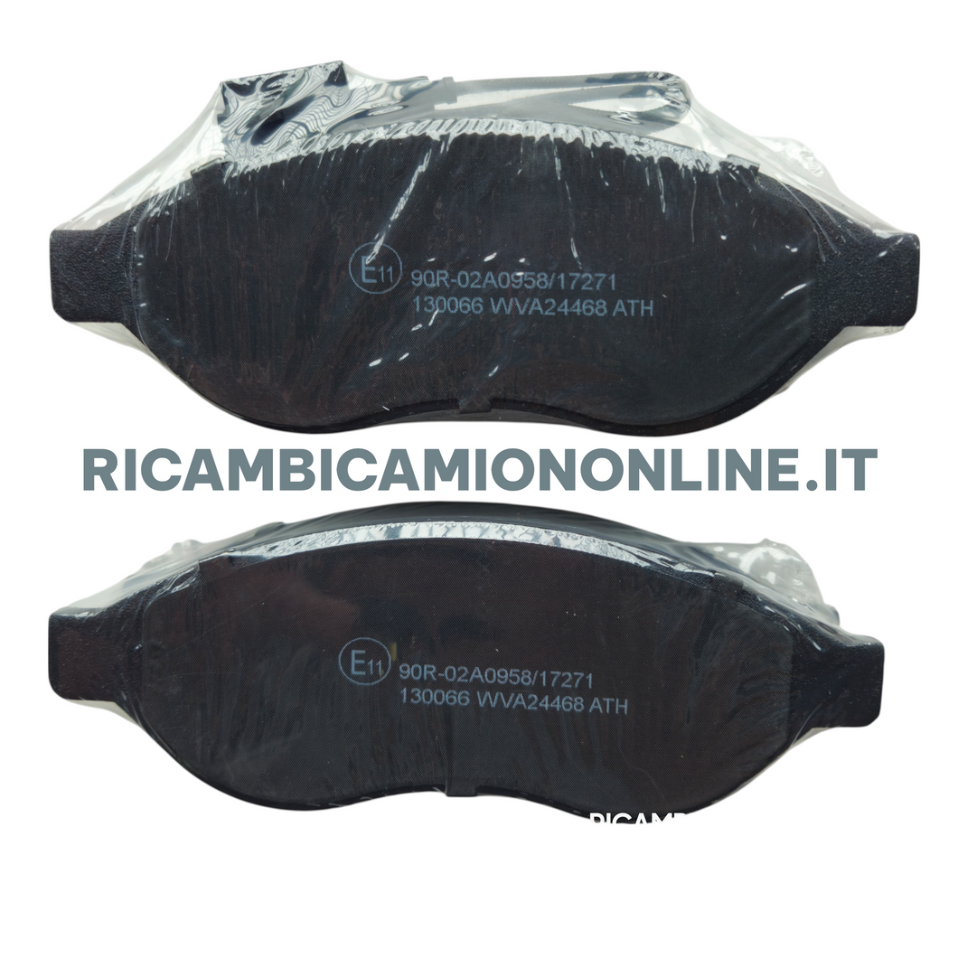 AL130066 PASTIGLIE FRENI ASSE ANTERIORE + SENSORI USURA FIAT DUCATO 250 DAL 2006 AL 2025