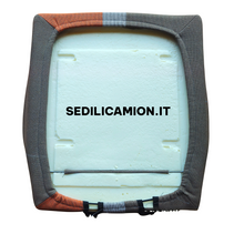 Carica l&#39;immagine nel visualizzatore di Gallery, SEDUTA SEDILE IMBOTTITA CON FODERA IVECO 190 TURBOSTAR 115.17 145.17 175.24 FIAT 330