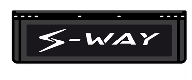 KIT 2 PARASPRUZZI ANTERIORI LOGO IVECO SWAY
