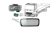 Carica l&#39;immagine nel visualizzatore di Gallery, PROIETTORE FENDINEBBIA E PROTEZIONE TRASPARENTE IVECO EUROCARGO EUROSTAR EUROTECH EUROTRAKKER