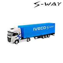 Carica l'immagine nel visualizzatore di Gallery, MODELLINO Scala 1/43 CAMION RIMORCHIO IVECO S-WAY Bburago