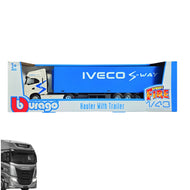 MODELLINO Scala 1/43 CAMION RIMORCHIO IVECO S-WAY Bburago