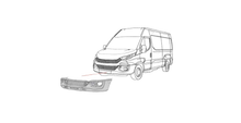 Carica l&#39;immagine nel visualizzatore di Gallery, 40090 PARAURTI ANTERIORE IVECO DAILY da 2014
