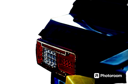 KIT TUNING PROFILI CROMATI ACCIAO INOX FANALI POSTERIORI LED IVECO SWAY