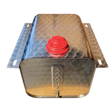 Carica l'immagine nel visualizzatore di Gallery, SERBATOIO ACCIAIO INOX TANICA ACQUA 25L CON TAPPO UNIVERSALE CAMION TRATTORE CAMPER