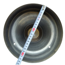Carica l'immagine nel visualizzatore di Gallery, SET 2 COPERTURE TUNING ANELLO PROTEZIONE RUOTA ACCIAIO INOX LUCIDO 22,5" LOGO GRIFONE SCANIA SERIE TNG NEXTGEN P G R S