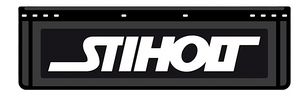 KIT 2 PARASPRUZZI ANTERIORI LOGO SCANIA STIHOLT NERO O BIANCO