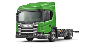 PARASPRUZZO LUNGO TRAVERSA POSTERIORE LOGO SCANIA NERO O BIANCO