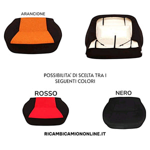 SEDUTA SEDILE CON FODERA FIAT NUOVO DUCATO PEUGEOT BOXER CITROEN JUMPER DAL 2006