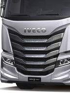 51763 KIT TUNING ORIGINALE IVECO GRIGLIA FRONTALE A 5 LISTELLI ACCIAIO INOX CROMATO IVECO S-WAY