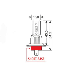 KIT 2 LAMPADE LED H7 24V PLUG & PLAY IVECO STRALIS TRAKKER HI-WAY ASTRA HD8 HD9 6500K DI LUCE BIANCA