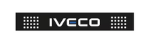 Carica l'immagine nel visualizzatore di Gallery, PARASPRUZZO LUNGO TRAVERSA POSTERIORE DAILY CM 185 X 28 NUOVO LOGO IVECO CON BANDIERA ITALIANA 35C 50C 60C 65C 70C DAL 2019
