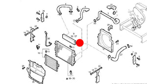 4045 INTERCOOLER SCAMBIATORE CALORE IVECO DAILY DAL 2000 AL 2014 35C 50C