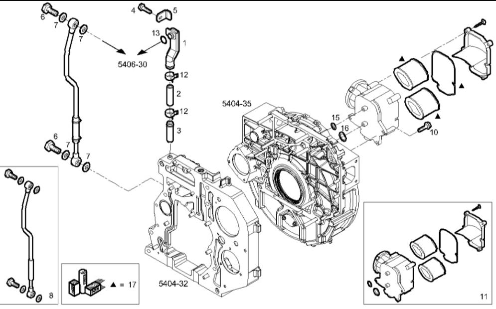 5801856860 FILTRO SFIATO BLOW BY MOTORE IVECO STRALIS S-WAY HI-WAY TRA - Foto 7