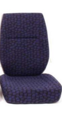 Carica l'immagine nel visualizzatore di Gallery, 101 FODERA COPRI SEDILE CONDUCENTE TESSUTO TRAMA ORIGNALE IVECO DAILY S2000 2004 e 2006