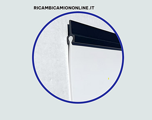 PARASPRUZZO LUNGO TRAVERSA POSTERIORE LOGO SCANIA NERO O BIANCO