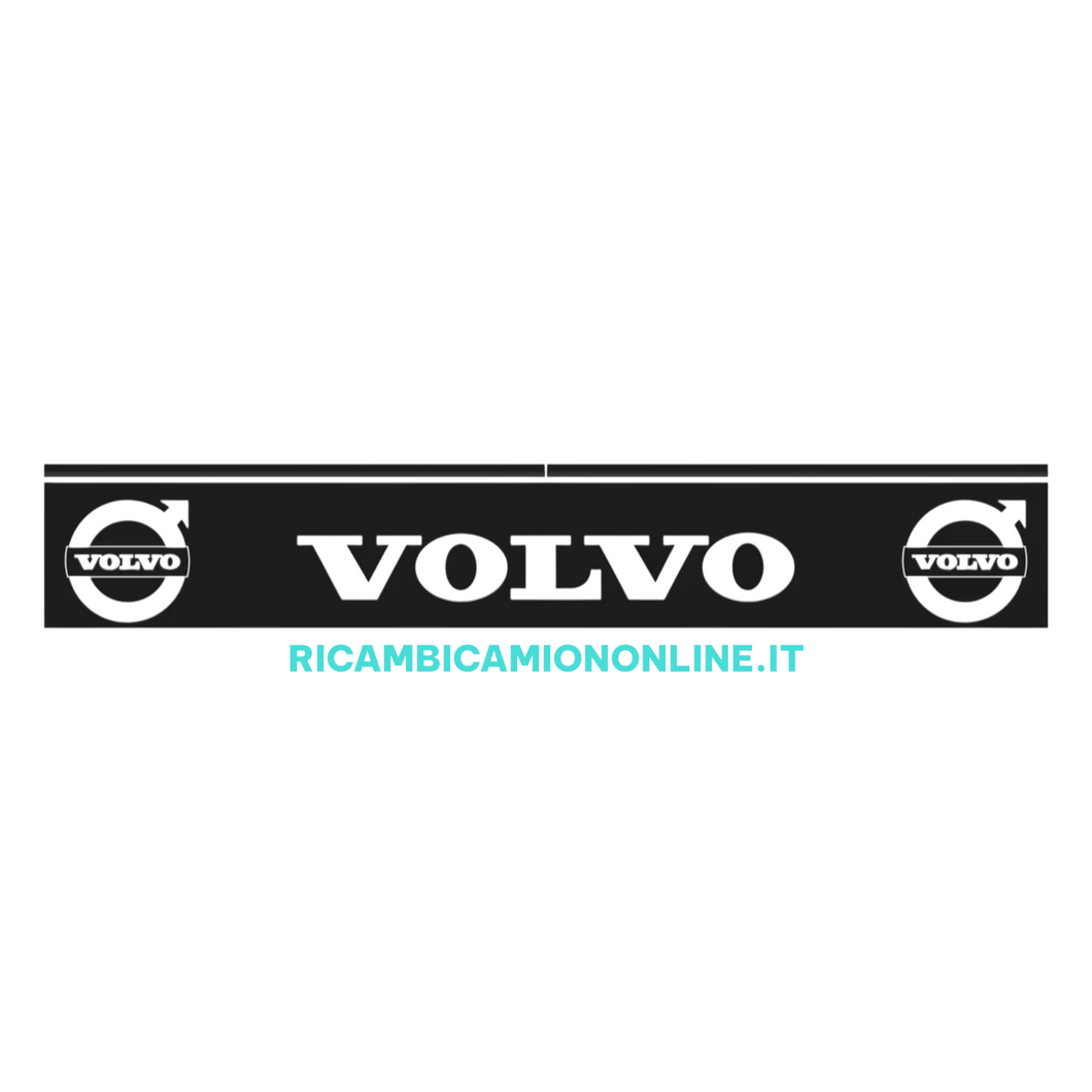 PARASPRUZZO LUNGO PER TRAVERSA POSTERIORE LOGO VOLVO NERO O BIANCO