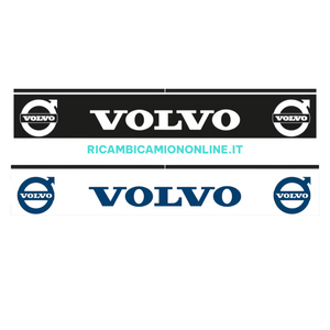 PARASPRUZZO LUNGO PER TRAVERSA POSTERIORE LOGO VOLVO NERO O BIANCO
