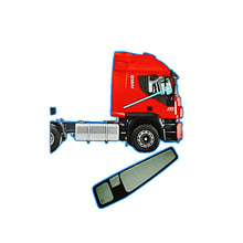 Carica l&#39;immagine nel visualizzatore di Gallery, 504080386 / 504080387 VETRO CRISTALLO FISSO PORTA CABINA SINISTRO / DESTRO IVECO STRALIS EUROCARGO TECTOR TRAKKER EUROSTAR EUROTECH EUROTRAKKER ASTRA HD