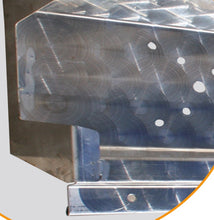 Carica l&#39;immagine nel visualizzatore di Gallery, BARRA PARAINCASTRO POSTERIORE TUNING ACCIAIO INOX FIORETTATO UNIVERSALE LUNGHEZZA 230 CM
