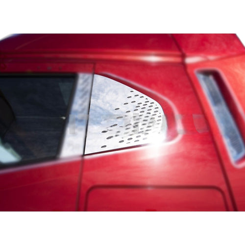 KIT TUNING INOX 2 COPRI VETRO SPORTELLO PORTIERA IVECO S WAY
