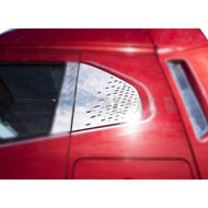 KIT TUNING INOX 2 COPRI VETRO SPORTELLO PORTIERA IVECO S-WAY