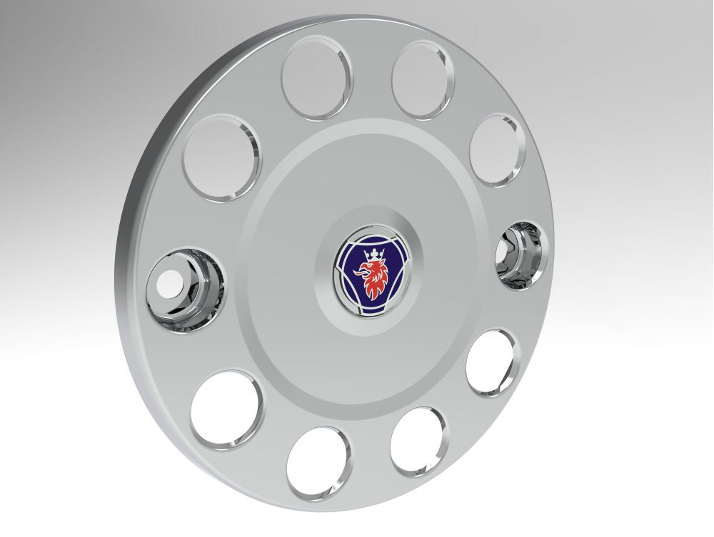 COPERTURA ANELLO TUNING PROTEZIONE RUOTA ACCIAIO INOX 22,5