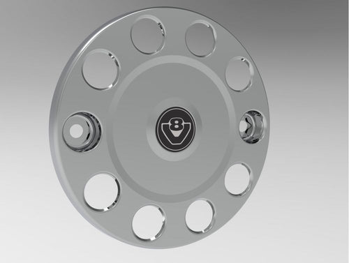 COPERTURA ANELLO TUNING PROTEZIONE RUOTA ACCIAIO INOX 22,5