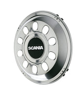 SET 2 COPERTURE TUNING ANELLO PROTEZIONE RUOTA ACCIAIO INOX 22,5