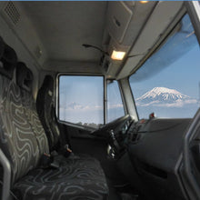 Carica l'immagine nel visualizzatore di Gallery, KIT FODERE COPRI SEDILE LATO GUIDA E PANCHINA PASSEGGERI IVECO EUROCARGO TECTOR MY 2008 al 2015 75E 80E 100E 120E 140E 150E 160E 180E