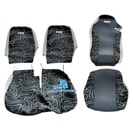 KIT FODERE COPRI SEDILE LATO GUIDA E PANCHINA PASSEGGERI IVECO EUROCARGO TECTOR MY 2008 al 2015 75E 80E 100E 120E 140E 150E 160E 180E