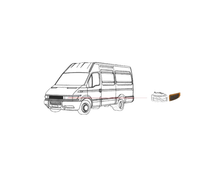 Carica l&#39;immagine nel visualizzatore di Gallery, 35915 FANALINO FRECCIA INDICATORE DIREZIONE DESTRO / SINISTRO IVECO DAILY S2000