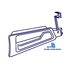Carica l&#39;immagine nel visualizzatore di Gallery, 170700603 MANIGLIA PORTA APRIPORTA INTERNA SINISTRO GUIDA  PER MAN TGA | M/L/LX / TGA | XLX/XXL / TGL | TGM / TGL TGM TGS E6 / TGX