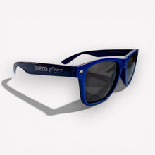 Carica l'immagine nel visualizzatore di Gallery, OCCHIALI DA SOLE GLAMOUR UV 400 COLORE BLU ORIGINALI IVECO