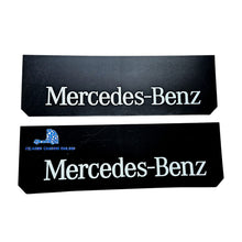 Carica l'immagine nel visualizzatore di Gallery, KIT 2 PARASPRUZZI ANTERIORI MERCEDES BENZ ACTROS AXOR ATEGO 62x17 CM