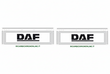 Carica l'immagine nel visualizzatore di Gallery, COPPIA PARASPRUZZI BIANCHI DAF ANTERIORE H 20 X 65 L CM