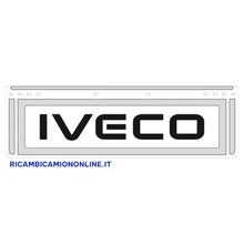 Carica l&#39;immagine nel visualizzatore di Gallery, KIT 2 PARASPRUZZI ANTERIORI NUOVO LOGO IVECO STRALIS TRAKKER EUROSTAR EUROTECH TURBOSTAR 190 S-WAY HI-WAY