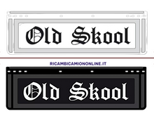 Carica l&#39;immagine nel visualizzatore di Gallery, KIT 2 PARASPRUZZI ANTERIORI SCANIA LOGO OLD SKOOL NERO O BIANCO