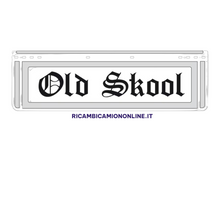 Carica l&#39;immagine nel visualizzatore di Gallery, KIT 2 PARASPRUZZI ANTERIORI SCANIA LOGO OLD SKOOL NERO O BIANCO