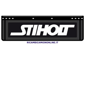 KIT 2 PARASPRUZZI ANTERIORI LOGO SCANIA STIHOLT NERO O BIANCO