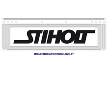Carica l&#39;immagine nel visualizzatore di Gallery, KIT 2 PARASPRUZZI ANTERIORI LOGO SCANIA STIHOLT NERO O BIANCO
