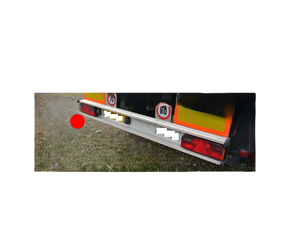 008320 FANALE POSTERIORE UNIVERSALE SINISTRO CON LUCE TARGA RIMORCHIO