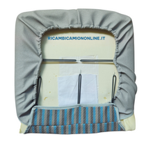 Carica l'immagine nel visualizzatore di Gallery, BASE COJIN ASIENTO ACOLCHADO CON FORRO DE TELA ORIGINAL IVECO NEW DAILY DE 1989 A 1996 30.8 35.8 35.10 35.12