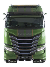 Carica l'immagine nel visualizzatore di Gallery, 49940 BARRA FARI TETTO CABINA  LIGHTBAR TUNING IN ACCIAIO INOX CROMATO IVECO S-WAY AS